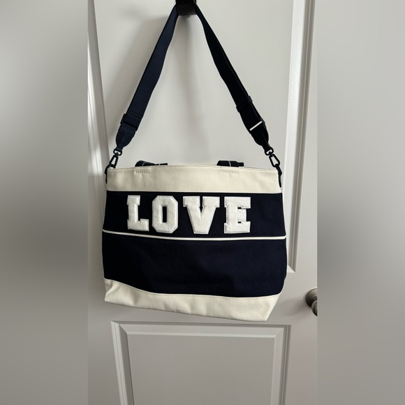 Tory Sport Handbags - Tory Sport Canvas Love Tote